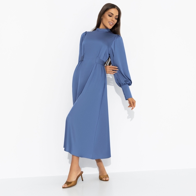Платье Притяжение элегантности (синий бриз)