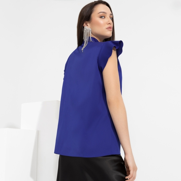 Блуза Свежая подборка (сапфир) 