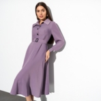 Платье Незнакомка в мыслях (с поясом). Состав: 100% п/э