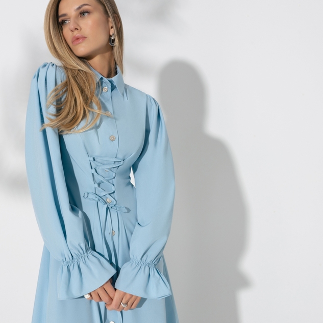 Платье Секрет роскоши (blue) 