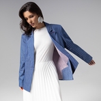 Жакет Секрет формы. Состав: 50% хлопок, 50% полиэстер