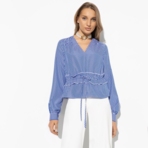 Блуза Стильный эффект. Состав: 55% хлопок, 45% полиэстер