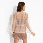 Жакет Вершина восхищения (молочный). Состав: 100% полиэстер