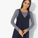 Сарафан Во всеоружии (эффектная). Состав: 60% полиэстер, 37% вискоза, 3% спандекс