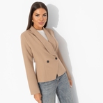 Жакет Невероятно прекрасна (biege). Состав: 60% полиэстер, 37% вискоза, 3% спандекс