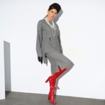 Комплект с юбкой Внеземное удовольствие (гламур, 2 в 1). Состав: 80% п/э, 15% вискоза, 5% спандекс