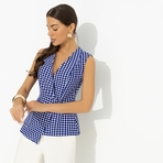 Стильный лидер (синий). Состав: 95% полиэстер, 5% спандекс