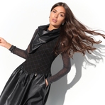 Сарафан Элегантное очарование (black). Состав: 65% нейлон, 30% вискоза, 5% спандекс