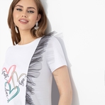 Футболка Завоюй меня (heart). Состав: 65% п/э, 30% вискоза, 5% стрейч