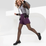 Шорты Вдохновленная трендами (аметист). Состав: 96% п/э, 4% эластан