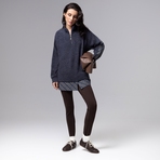 Путешествие начинается (синяя туманность). Состав: 65% п/э, 15% ангора, 15% акрил, 5% спандекс