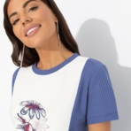 Футболка Чистая гармония. Состав: 65% п/э, 30% вискоза, 5% спандекс