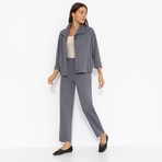 Брючный костюм Идеально с кроссовками (2 в 1, серый). Состав: 65% п/э, 30% вискоза, 5% спандекс