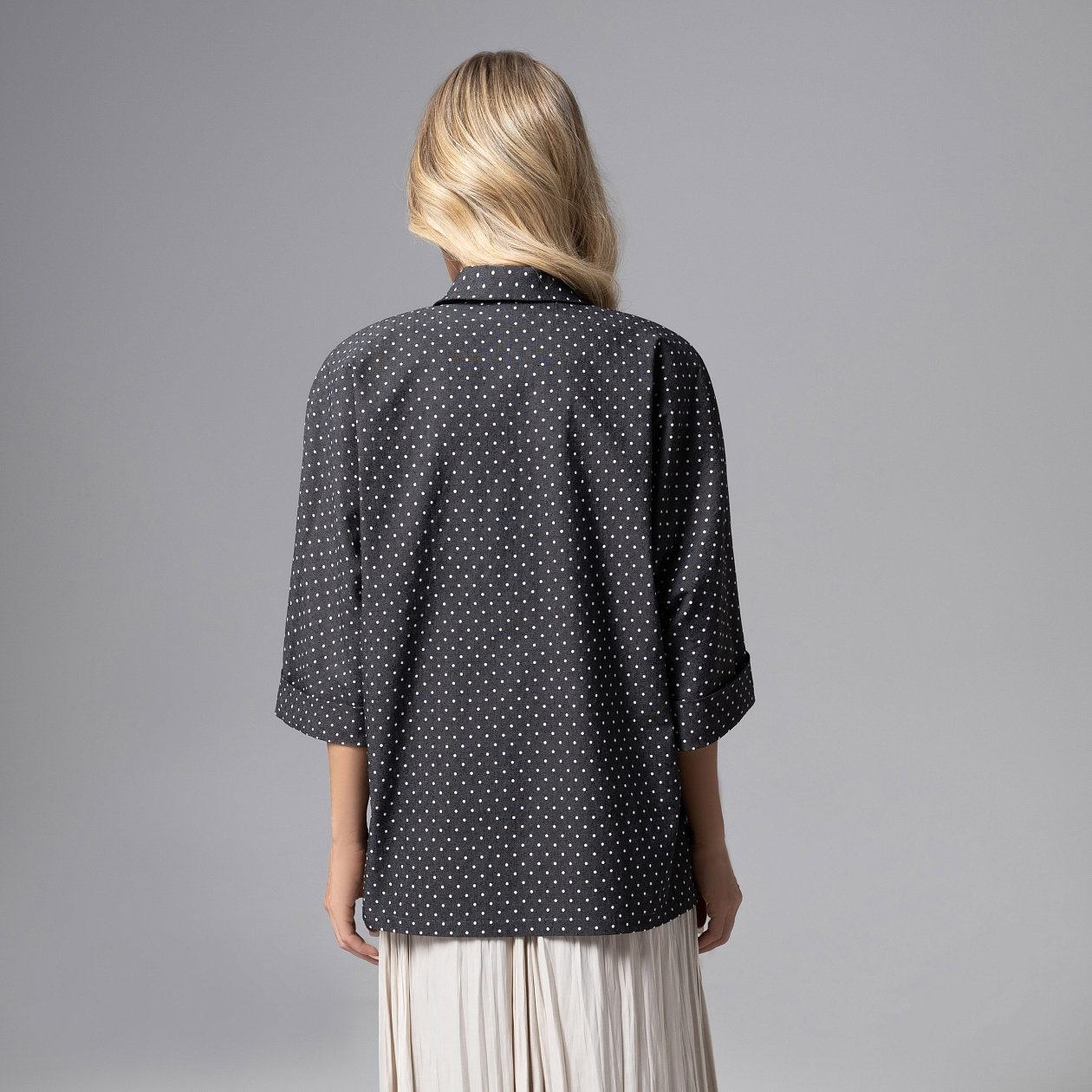 Жакет Джинсовый стиль (черный). Состав: 95% хлопок, 5% спандекс