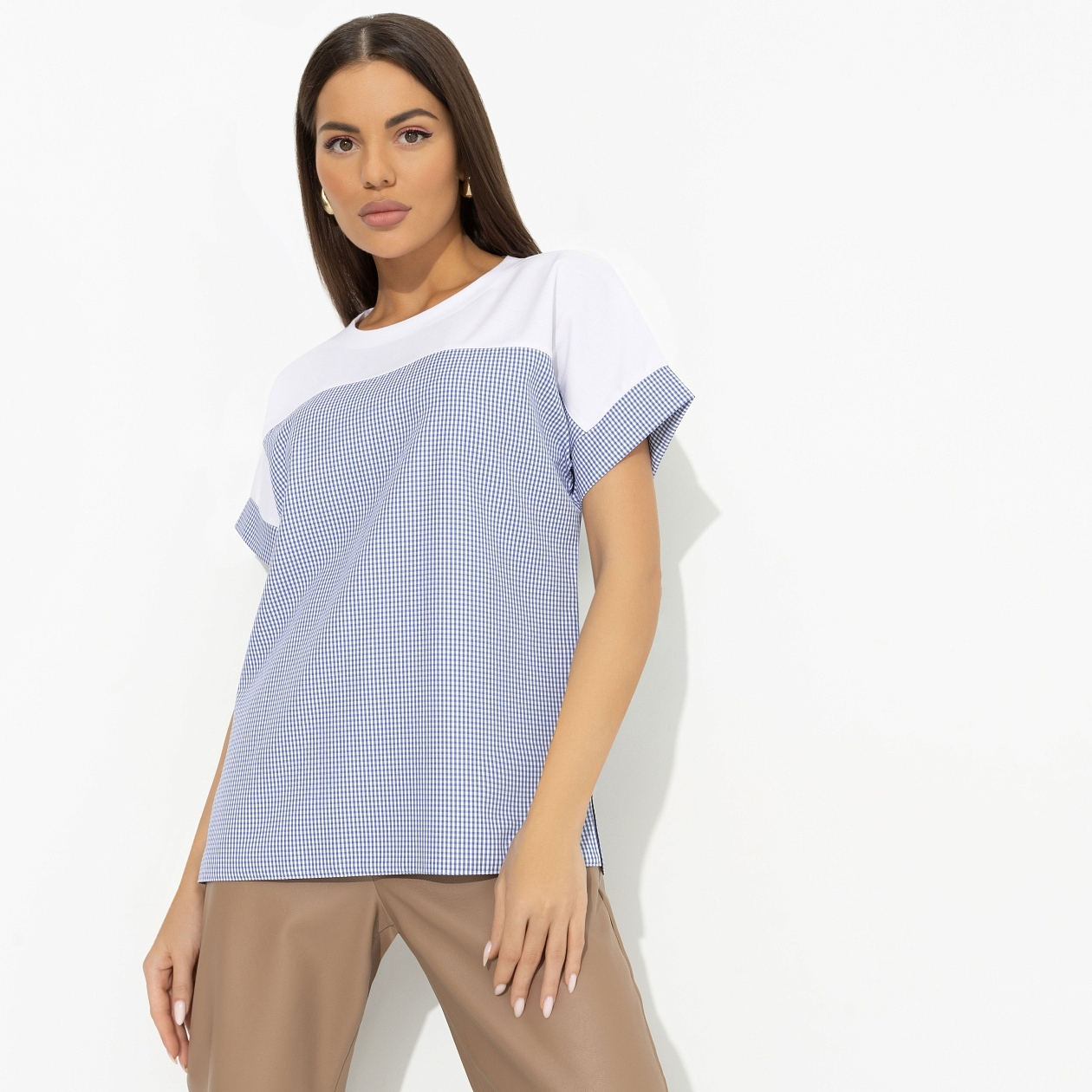 Туника Королева баланса. Состав: 65% п/э, 30% вискоза, 5% стрейч