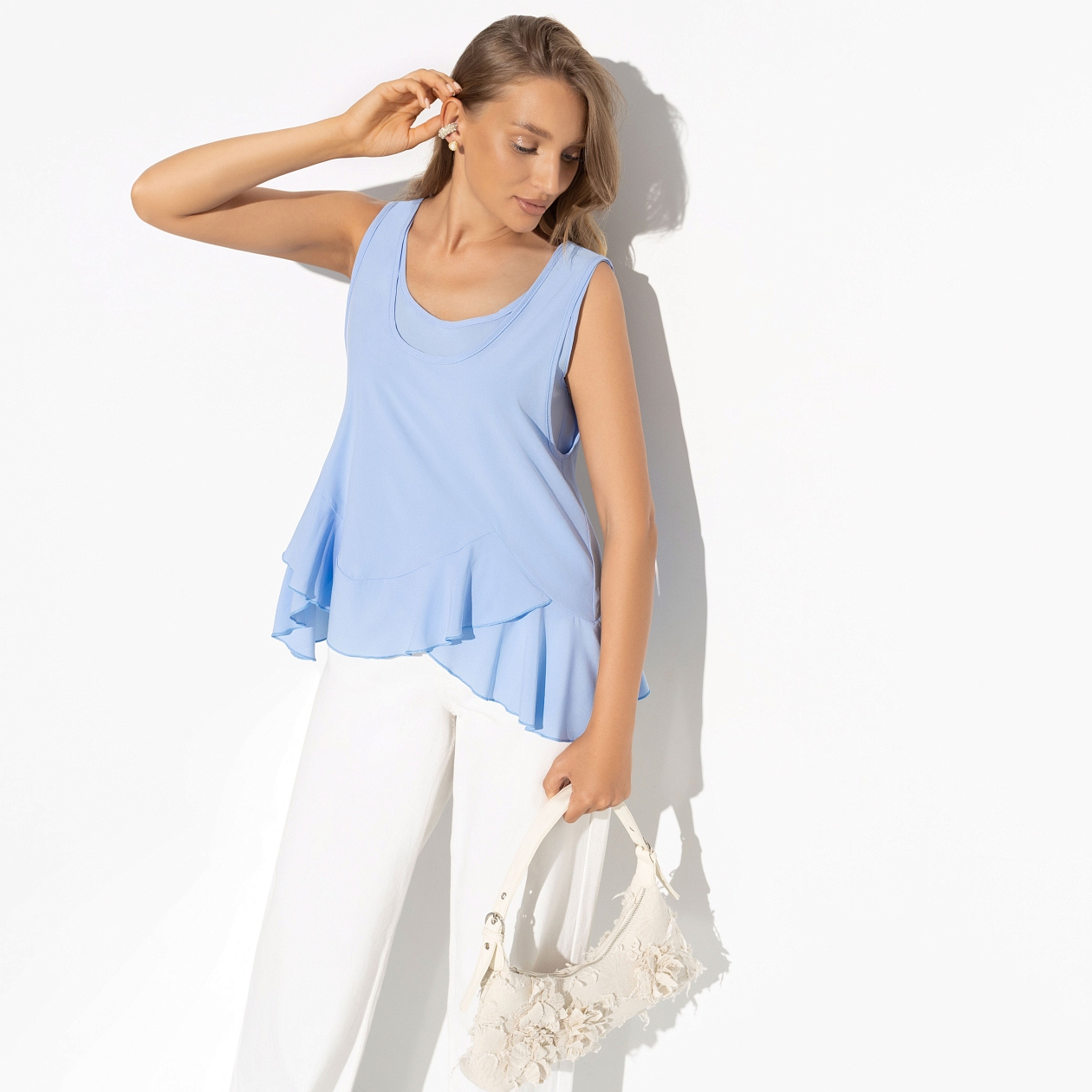 Элегантный момент. Купить женский Топ оптом от производителя.