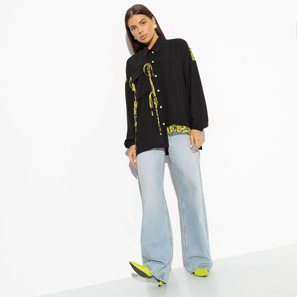 Пик актуальности (black). Состав: 65% п/э, 30% вискоза, 5% спандекс