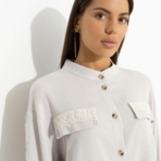 Модный акцент. Состав: 85% вискоза, 10% полиэстер, 5% эластан