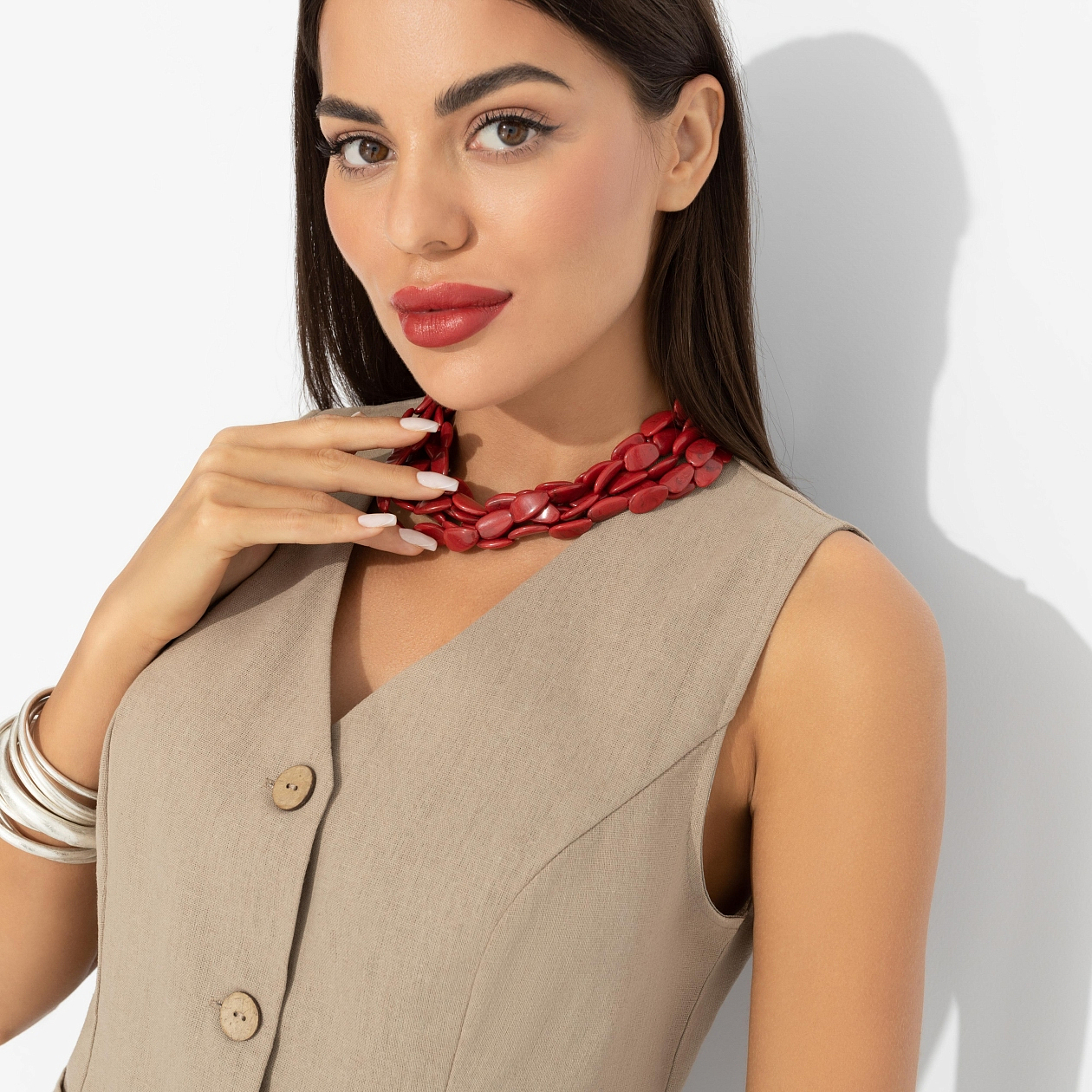 Льняная сказка. Состав: 65% лен, 35% п/э