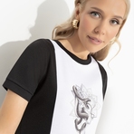 Футболка Я так хочу (snake). Состав: 65% п/э, 30% вискоза, 5% стрейч