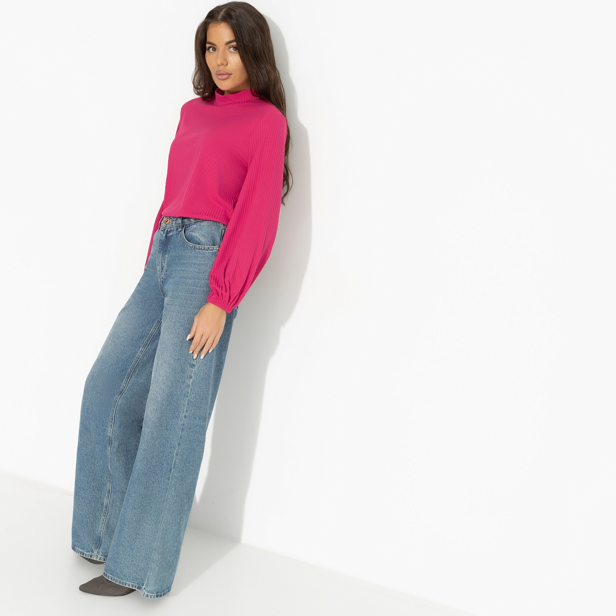 Блуза Рискуй и выигрывай! (red). Состав: 65% п/э, 30% вискоза, 5% эластан