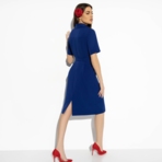 Платье Сказочно хороша (с поясом). Состав: 95% п/э, 5% эластан