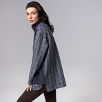 Путешествие начинается (синяя туманность). Состав: 65% п/э, 15% ангора, 15% акрил, 5% спандекс