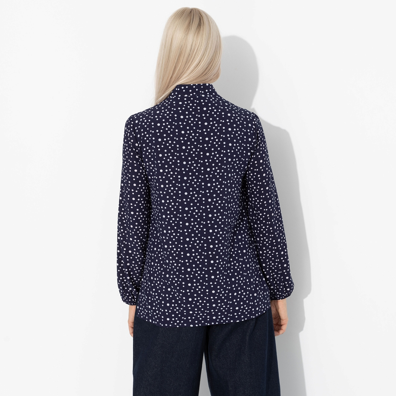 Блуза Стильный бенефис (фэшн). Состав: 95% п/э, 5% эластан