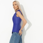 Откровенно стильная (синий). Состав: 55% п/у волокно, 45% полиэстер