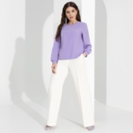 Блуза Способ очарования (sweet lilac). Состав: 95% п/э, 5% эластан