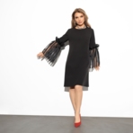 Платье Случайная магия (блэк). Состав: 95% п/э, 5% эластан