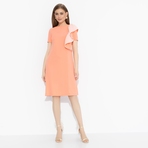 Платье Романтика леди (нежная). Состав: 72% п/э, 22% вискоза, 6% спандекс