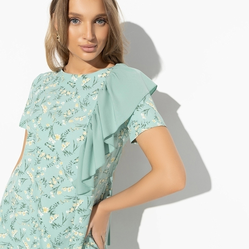 Платье Романтика леди (волшебство). Состав: 65% п/э, 30% вискоза, 5% эластан