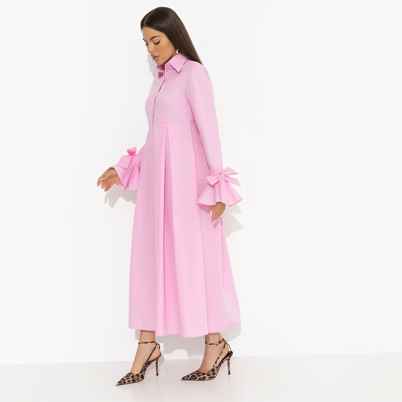 Платье Деликатное искусство. Состав: 65% хлопок, 30% п/э, 5% эластан