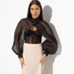 Болеро Деловой взгляд (lady, с брошкой). Состав: 100% полиэстер