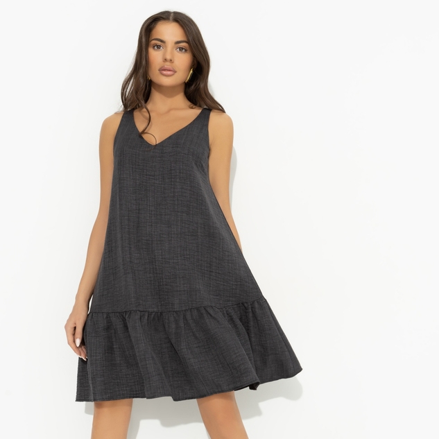 Сарафан Динамичный стиль (серый) 