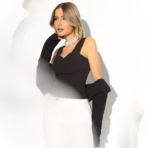 Безупречный силуэт (блэк стайл). Купить женский Топ оптом от производителя.