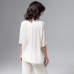 Футболка Буду тебе сниться (айвори). Состав: 65% п/э, 30% вискоза, 5% спандекс