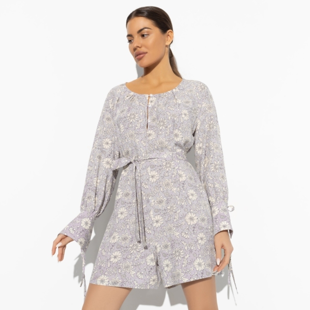 Комбинезон Не забудь влюбиться (с поясом) 