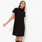 Платье Словно впервые (black). Состав: 75% нейлон, 22% хлопок, 3% спандекс