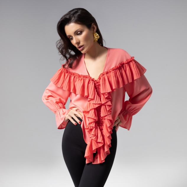 Блуза Чистый Vogue (salmon) 