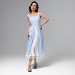 Сарафан Летняя сказка (голубой). Состав: 100% хлопок