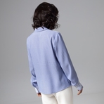 Блуза Совершенство по умолчанию. Состав: 65% полиэстер, 30% вискоза, 5% нейлон