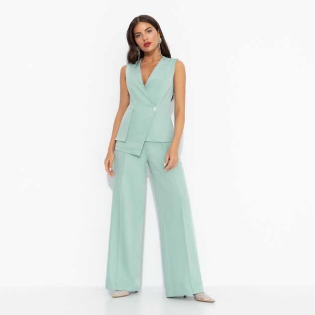 Брюки Создавай настроение (мятные) 