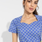 Платье Тонко чувствую (с ремешком). Состав: 50% хлопок, 45% п/э, 5% спандекс