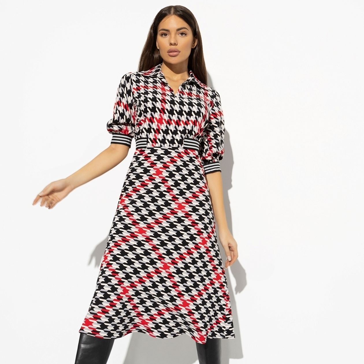 Платье Увлечься вмиг (new). Состав: 95% п/а, 5% спандекс