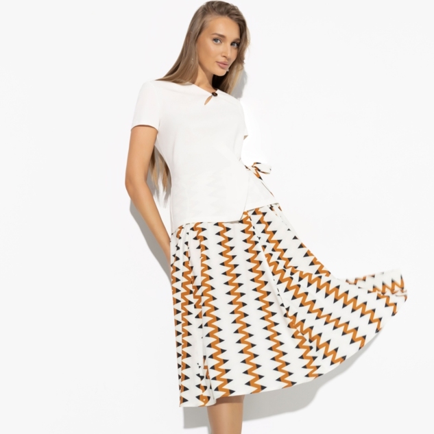 Костюм с юбкой Больше чем стиль (2 в 1, paris) 