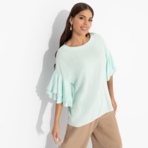 Блуза Молниеносная влюбленность (mint). Состав: 100 % вискоза