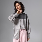 Мягкая сила (grey). Состав: 85% п/э, 10% хлопок, 5% спандекс