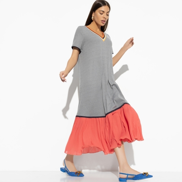 Платье Изнежена вниманием (грэй) 